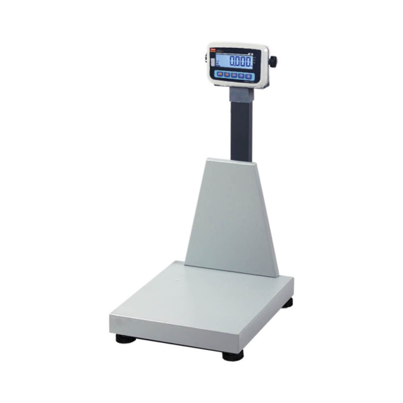 TEM EKO+ F Tipi 300 kg 50×60 geniş platformlu LCD göstergeli tartım baskülü