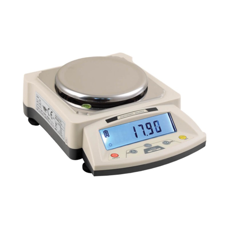 TEM EXD 620 hassas terazi 620 g 0,01 g, backlight LCD ve Ø13 cm paslanmaz kefe