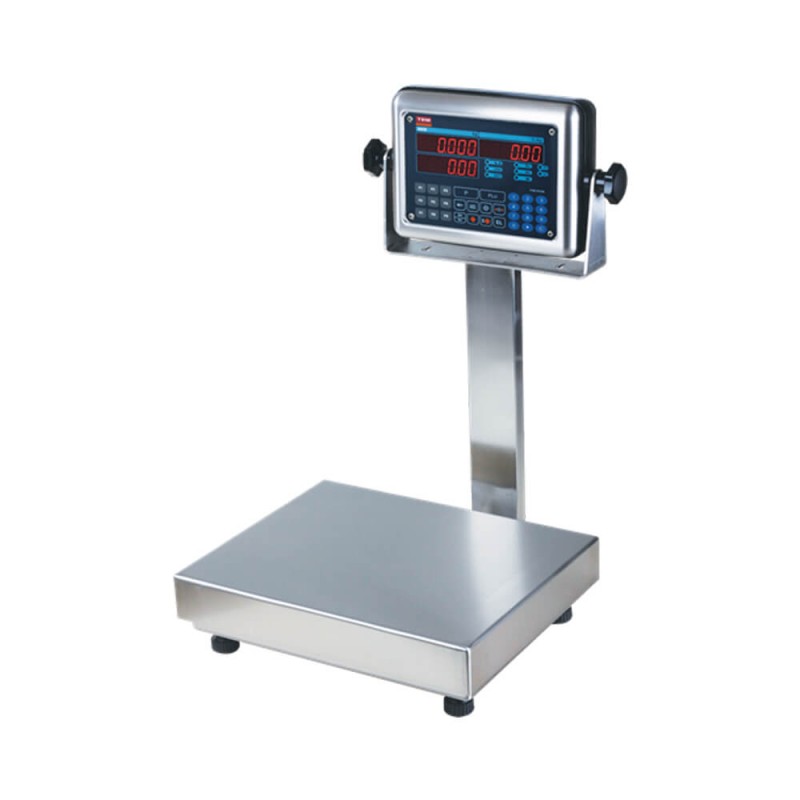TEM MEB-PSL LED fiyat hesaplamalı baskül 15–120 kg, balıkçı/market kullanımı