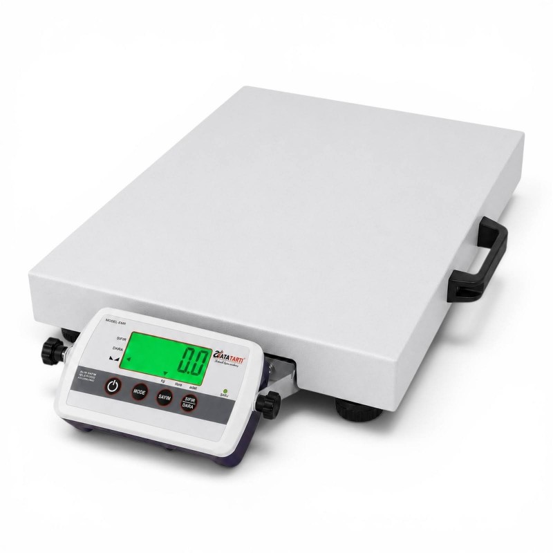 Ata EMR LCD göstergeli 40×50 cm platformlu 30, 60 ve 150 kg masaüstü tartım baskülü