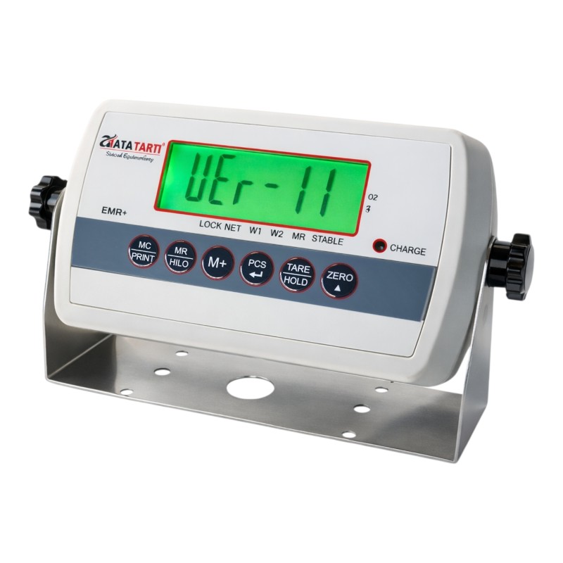 Ata EMR+ tartım indikatörü 22 mm LCD backlight ekranlı ön panel