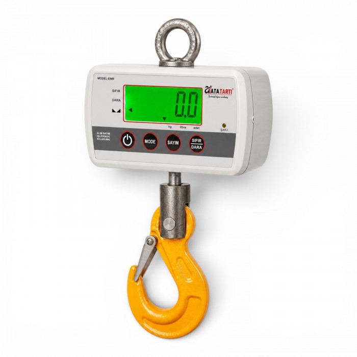 Ata EMR-V-LCD 500 kg Çengel Baskül