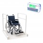 Ata Tartı Tekerlekli Sandalye Tartım Baskülü 80×90 cm Platform