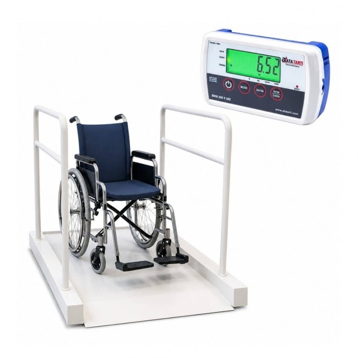 Ata Tartı ATA-TSB300 Tekerlekli Sandalye Tartım Baskülü 300 kg / 100 g
