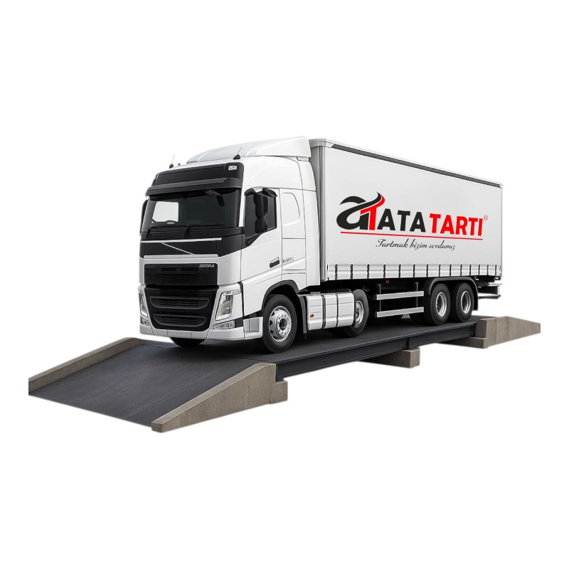 Kamyon Kantarı 3×9 m 40 Ton – Çelik Platform
