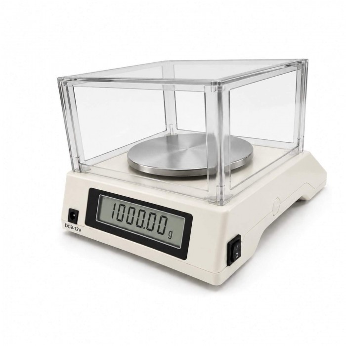 NECKLIFE WT10002 Hassas Terazi 1000 g / 0,01 g Çift Göstergeli