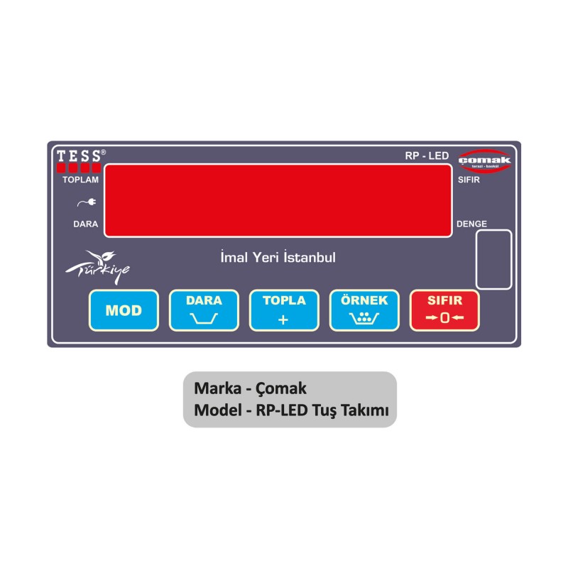 Çomak Rp Led Tuş Takımı