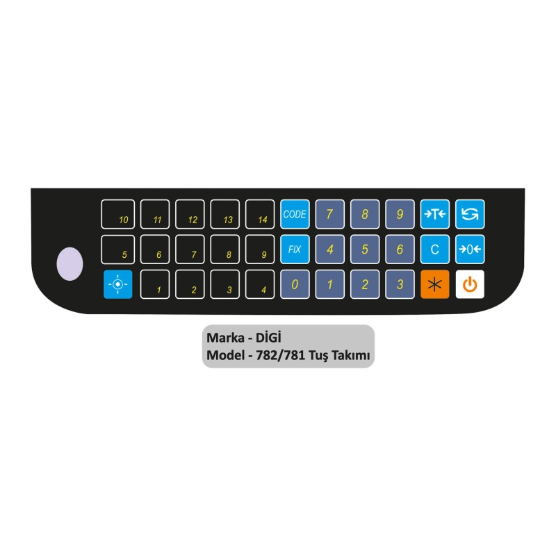 Digi 782-781 Tuş Takımı