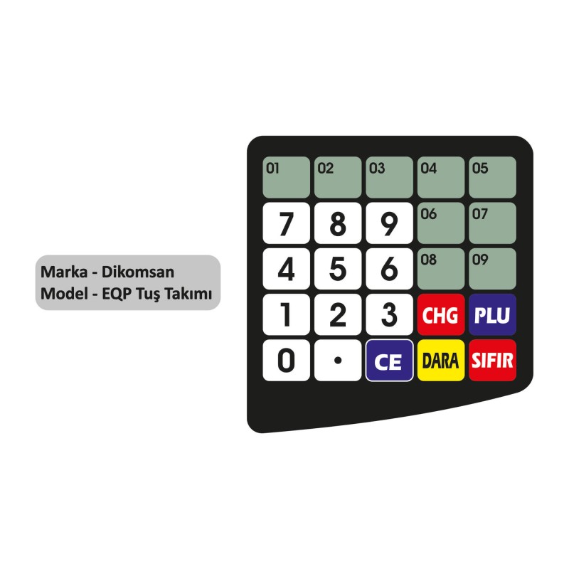 Dikomsan Eqp Tuş Takımı