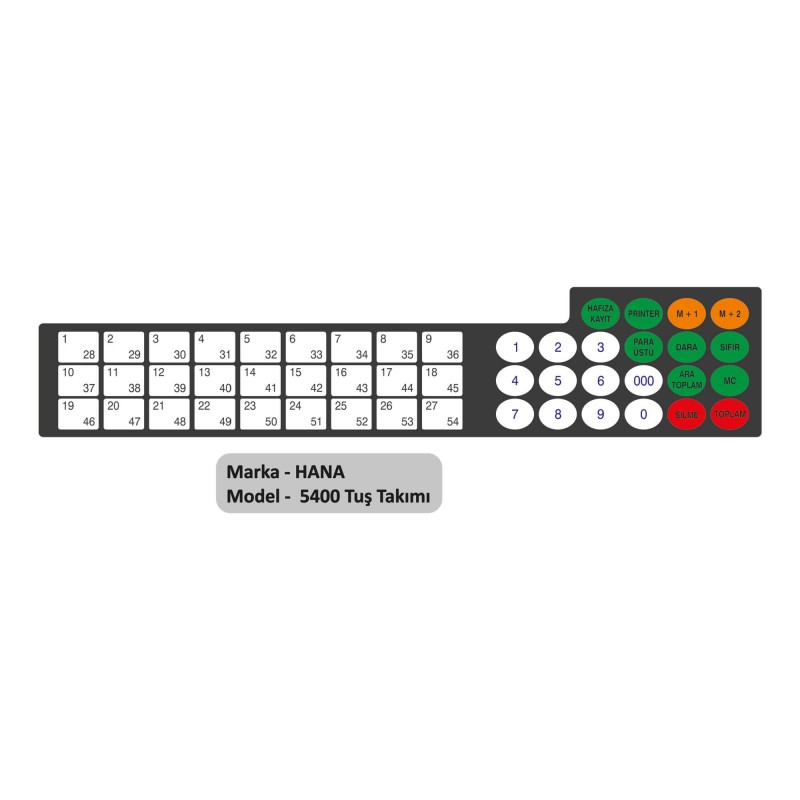 Hana 5400 Tuş Takımı