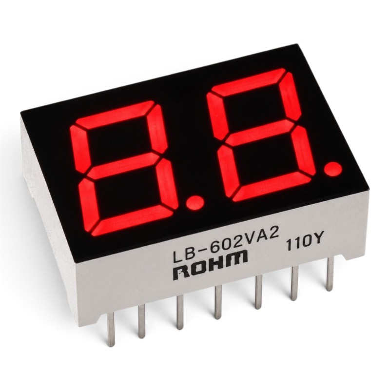 TEM 13 mm 2 Dijit LED Display yedek parça görünümü
