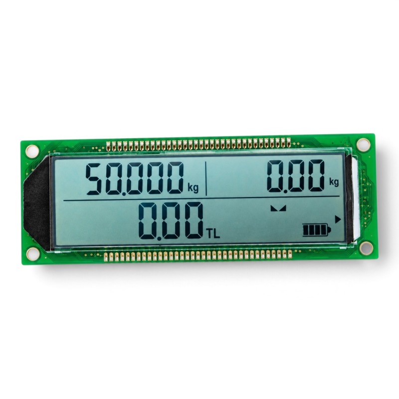 TEM 18 Dijit LCD Gösterge Kartı yedek parça görünümü
