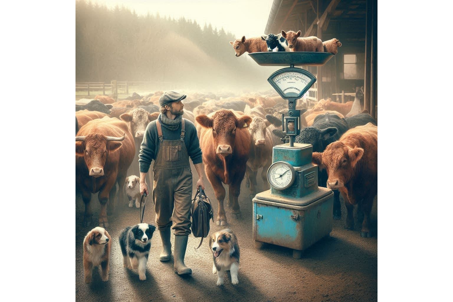 Tarımın Can Damarı: Hayvancılıkta Kullanılan Tartı Teknolojileri