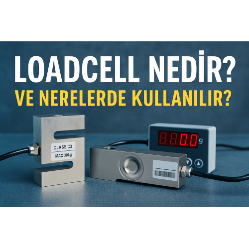 Loadcell Nedir? (Yük Hücresi) Nasıl Çalışır ve Nerelerde Kullanılır