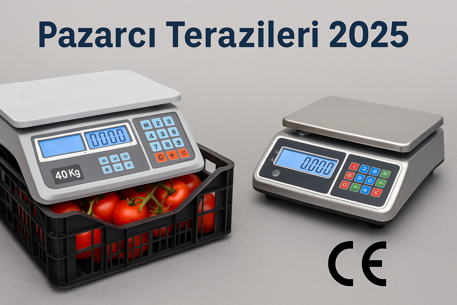 Pazarcı Terazileri 2025 – Yasaklı 40 Kg Modeller, CE Belgeli Ürünler ve Tercih Edilen Markalar