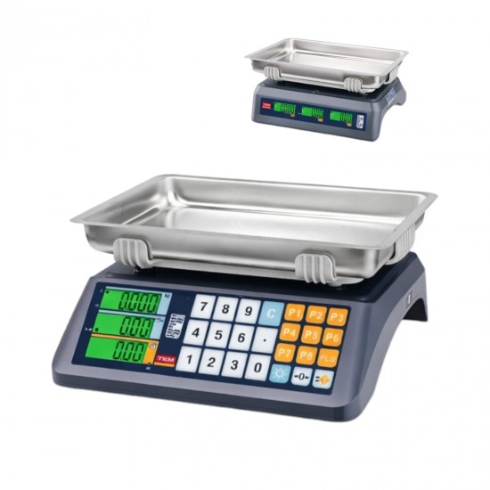 TEM BPS Serisi 30 kg Fiyat Hesaplamalı Terazi (5/10 g) TEM BPS Serisi 30 kg Fiyat Hesaplamalı Terazi (5/10 g)