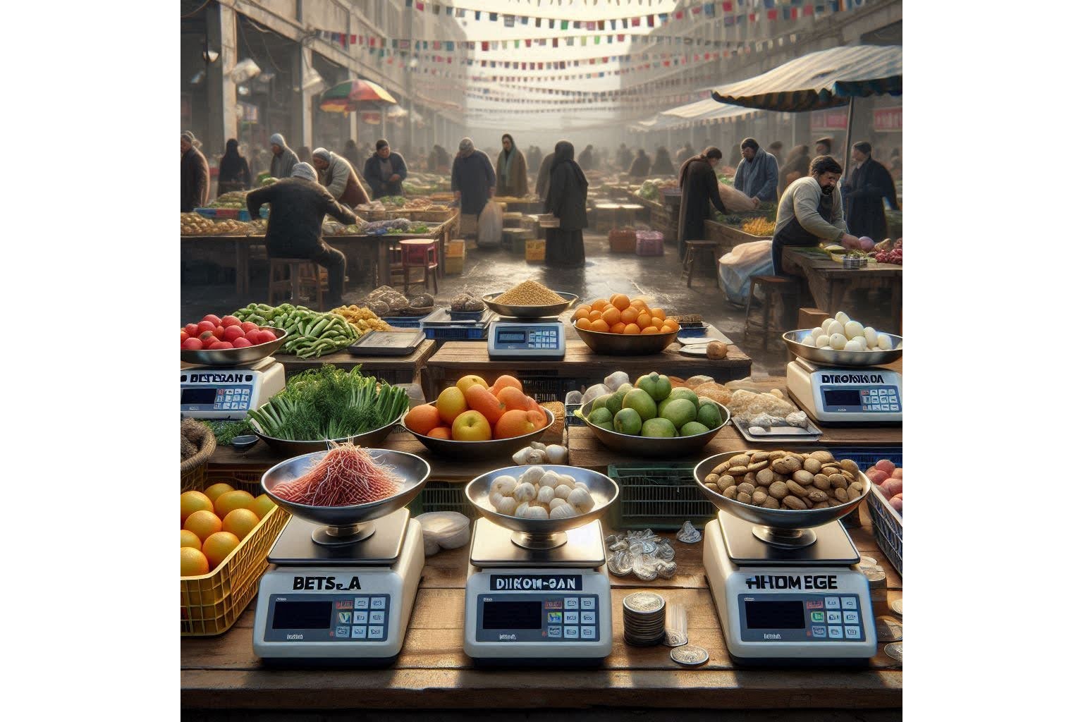 Türkiye'de En Çok Tercih Edilen Pazarcı Terazileri: Betsa, Dikomsan, Tem Ege ve Hana Modellerinin İncelemesi