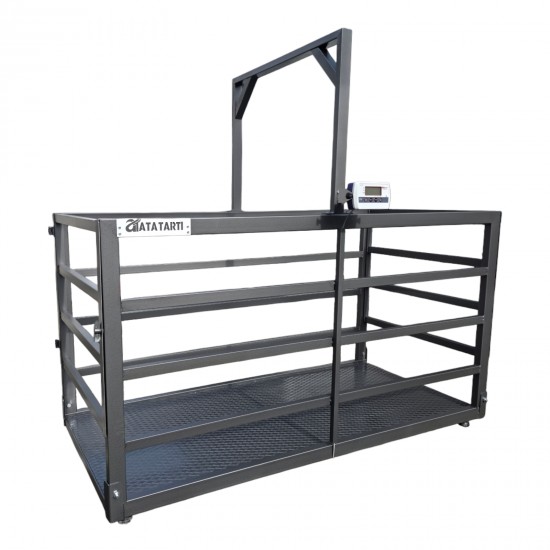 Ata EMR Büyükbaş Hayvan Kantarı 1 Ton / 2 Ton 95x195cm
