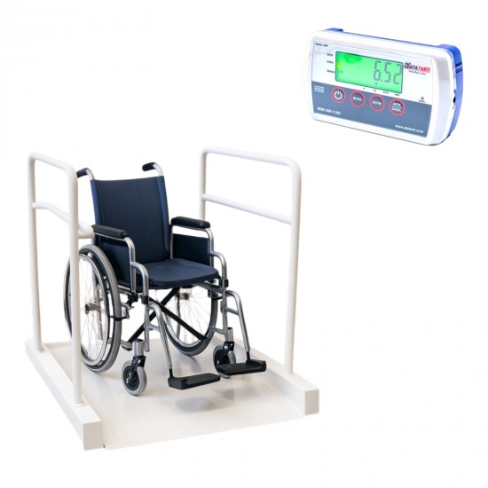 Ata Tartı Tekerlekli Sandalye Tartım Baskülü 80×90 cm Platform