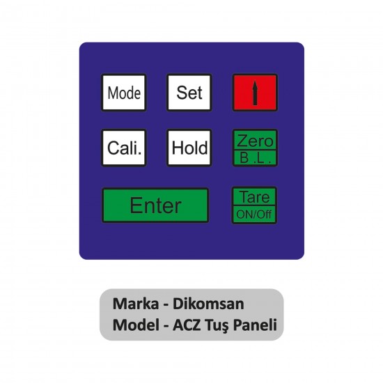 Dikomsan Acz Tuş Paneli