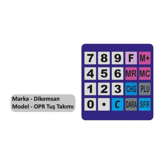 Dikomsan Opr Tuş Takımı