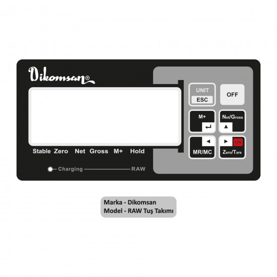 Dikomsan Raw Tuş Takımı