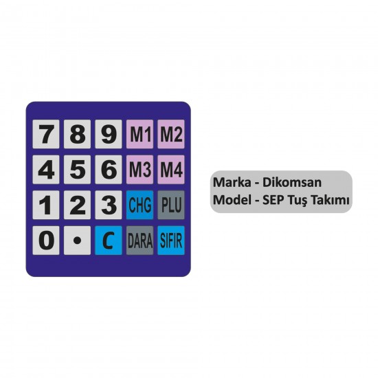 Dikomsan Sep Tuş Takımı