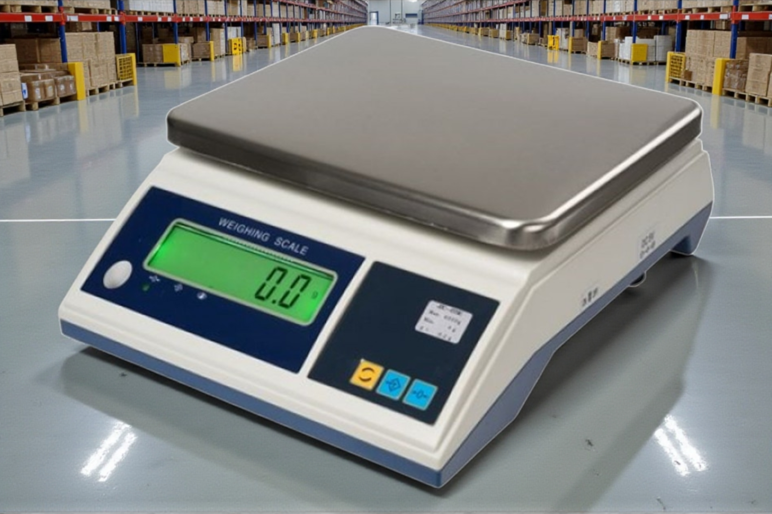 depo ve üretim için yüksek kapasiteli dijital hassas terazi